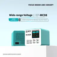 RF4 RF-MC08 150W Full-color Smart LCD Display Multi-Port Charging Station for Mobile Phone / Laptop 1090