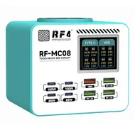 RF4 RF-MC08 150W Full-color Smart LCD Display Multi-Port Charging Station for Mobile Phone / Laptop 1090