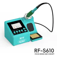 RF4 RF-S610 100W Audible Alarms & Fault Code Alerts Smart LCD Digital Display Soldering Station 1091