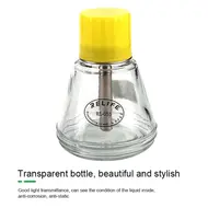 Relife RL-055 150ml Automatic Push-type Copper Core Metal Straw Alcohol Glass Bottle 1032