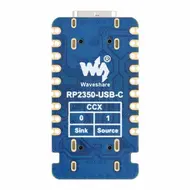 RP2350-USB-C  Mini Development Board with Type-C Port Based on Raspberry Pi RP2350A 1122