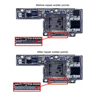 Relife RL-007GA Dot Repairing Soldering Lug Pieces for Phone Welding Board Fly Wire Replacement 1149