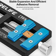 RELIFE TF5 Motherboard Repair Fixture Jig High Temp Resistant For Phone PCB CPU Chip Holder with Adhesive Removal Slot Tool 1060