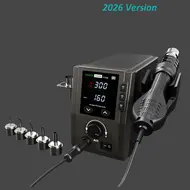 SUGON v2026 2020D Soldering Station 700W Spiral Air Hot Air Gun High Air Volume Welding Machine PCB SMD BGA Repair Solder Tools 1075