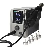 SUGON v2026 2020D Soldering Station 700W Spiral Air Hot Air Gun High Air Volume Welding Machine PCB SMD BGA Repair Solder Tools 1075