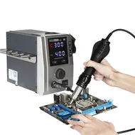 SUGON v2026 2020D Soldering Station 700W Spiral Air Hot Air Gun High Air Volume Welding Machine PCB SMD BGA Repair Solder Tools 1075