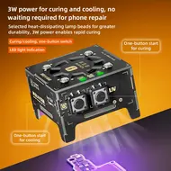 YCS Divine Dragon 2-in-1 UV Curing Light with Cooling Fan for Motherboard PCB Soldering Repair 1143