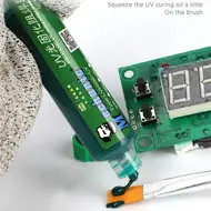 6 Colors 10ml UV Curing Solder Mask Ink for PCB BGA Circuit Board Insulating Protect Soldering Paste Flux Oil Mechanic 1124