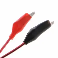 Alligator Clips Wire Test Leads Battery Power Connection Adapter Crocodile Clip 1107