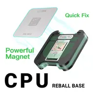 2uul BH17 CPU REBALL BASE Magnetic Dual-Sided BGA Reballing Platform Set for iPhone / Android 1161