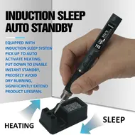 WEMON P210  Intelligent Charging Soldering Pen Portable Welding Iron Fit C210  Solder Tips for Phone Maintenance 1176