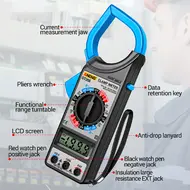 Aneng DT266 Multi-functional Large Caliber 60mm 1000A Current Clamp Meter 1194