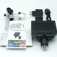 G600 600X 3.6-million Pixels Digital Portable Electronic Microscope with 4.3-inch HD Display 1214