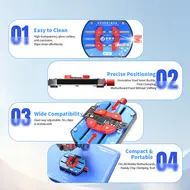 JTX KJ-03 Multifunctional Motherboard Glass Fixture for Motherboard PCB Soldering Repair 1209