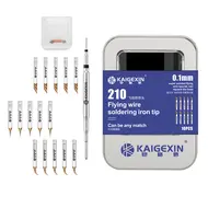 KGX-C210 Soldering Iron Tip with 10Pcs Ultra Sharp Needles for Screen / Motherboard Flying Wire 730001213