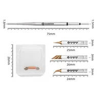 KGX-C210 Soldering Iron Tip with 10Pcs Ultra Sharp Needles for Screen / Motherboard Flying Wire 1213