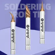 KGX-C210 Soldering Iron Tip with 10Pcs Ultra Sharp Needles for Screen / Motherboard Flying Wire 1213