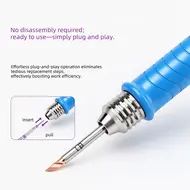 LB Tool 210-K10 C210 Heating Core with 10Pcs Replaceable Knife-Type Head for Camera Soldering Applications 1211