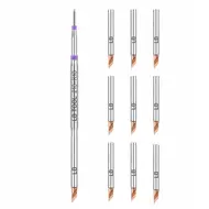 LB Tool 210-K10 C210 Heating Core with 10Pcs Replaceable Knife-Type Head for Camera Soldering Applications 1211