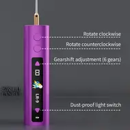 Lanrui LR-9 Electric Glue Remover with Green Dust Indicator Light 1208