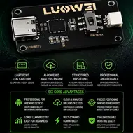 LUOWEI LW-FAT Error Checker Intelligent Motherboard Analyzer TX RX Switch Dual Mode Log Capture for Android Phone Repair Tool 1172