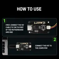 LUOWEI LW-FAT Error Checker Intelligent Motherboard Analyzer TX RX Switch Dual Mode Log Capture for Android Phone Repair Tool 1172