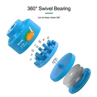 Relife RL-078A 360° Rotating Large capacity 14-Hole Screwdriver Storage Box 1164