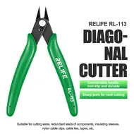 Relife RL-113 5-inch Precision Diagonal Cutting Pliers for Cutting Wires / Insulating Sleeves / Tapes 1179