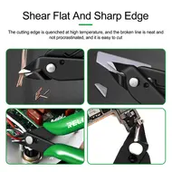 Relife RL-113 5-inch Precision Diagonal Cutting Pliers for Cutting Wires / Insulating Sleeves / Tapes 1179