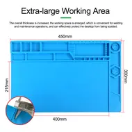 ​Relife RL-160A Silicone Insulation Heat-resistant Special Maintenance Pad 1200