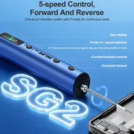 Relife SG2 Five-speed Forward / Reverse Rotation Gear LCD Screen OCA Glue Remover 1180