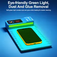 Sunshine LS3 Mini V2.0 10.5-inch LCD Screen Remover Heating Separator Pad with Green Dust Detection 1201