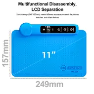 Sunshine LS3 SE 11-inch LCD Screen Intelligent Temperature Control Heating Stage Separator Pad 1202