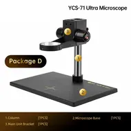 YCS 71 Ultra Trinocular Macroscopic Co-visual Stereo Microscope for Soldering Repair 1184