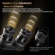 YCS 71 Ultra Trinocular Macroscopic Co-visual Stereo Microscope for Soldering Repair 1184