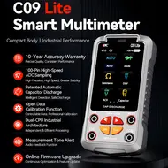 i2C C09 Lite Full Auto Digital Industrial Multimeter Supports Capacitive Discharge and Live Screen Mirroring 1206