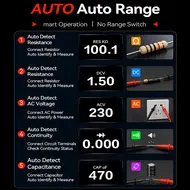 i2C C09 Lite Full Auto Digital Industrial Multimeter Supports Capacitive Discharge and Live Screen Mirroring 1206