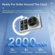 AiXun BS08 Center Control Multi-Language Smart AI Voice Assistant 27