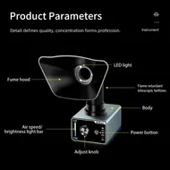 Aixun ES02 Intelligent Fume Extractor for Mobile Phone PCB Welding Repair 26