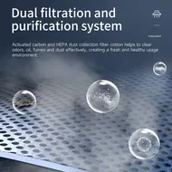 Aixun ES02 Intelligent Fume Extractor for Mobile Phone PCB Welding Repair 26