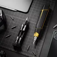 Jakemy JM-8197 16-in-1 Manual High Hardness Precision Magnetic Screwdriver with 14 Bits 28