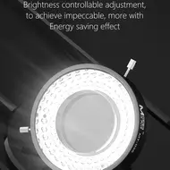 MaAnt MY-036 Dustproof 72 Light Beads Microscope Dedicated LED Ring Light 5