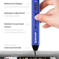 Mechanic ES240 24-in-1 Manual / Electric Mode Screwdriver Set for Mobile Phone Repair 15