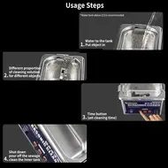 Mechanic iClean-E08P Deep Ultrasonic Cleaning Machine for Motherboard / Accessories / Glasses 16