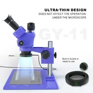 ​Mijing GY-11 Microscope Assisted Touch Ring Light Source with Dust-proof and Smoke-proof 14
