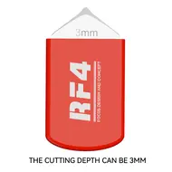 RF4 RF-DA8 Multifunction Scraping Tin Rework Blades for Mobile Phone Disassemble Repair 22