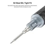 Relife RL-729A Steel Cannon King 5-in-1 Carbon Fiber Finish + S2 Steel 2D Screwdriver Set 19