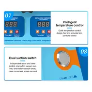 Sunshine S-918M All-in-one MultiFunctional Heating LCD Screen Separator Machine 9