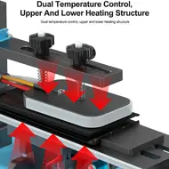 Sunshine S-918M All-in-one MultiFunctional Heating LCD Screen Separator Machine 9