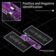 2uul BT01 No-Disassembly Battery PD Fast Charging Activation Board for iPhone 6 to 15Pro Max 60